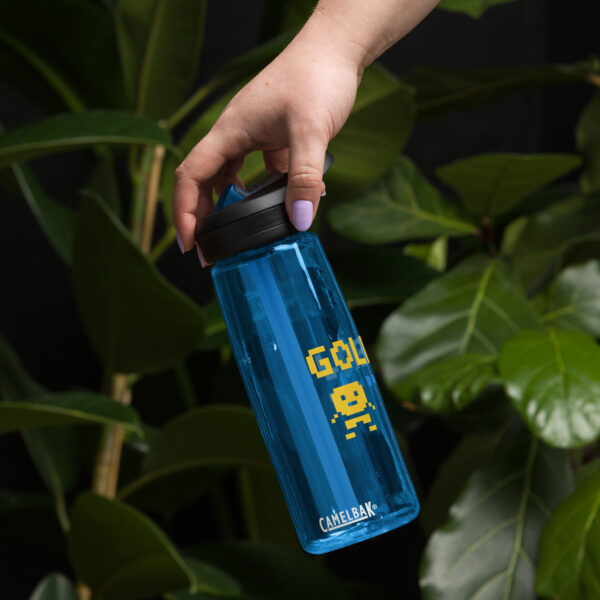 "Golden j" Sports water bottle