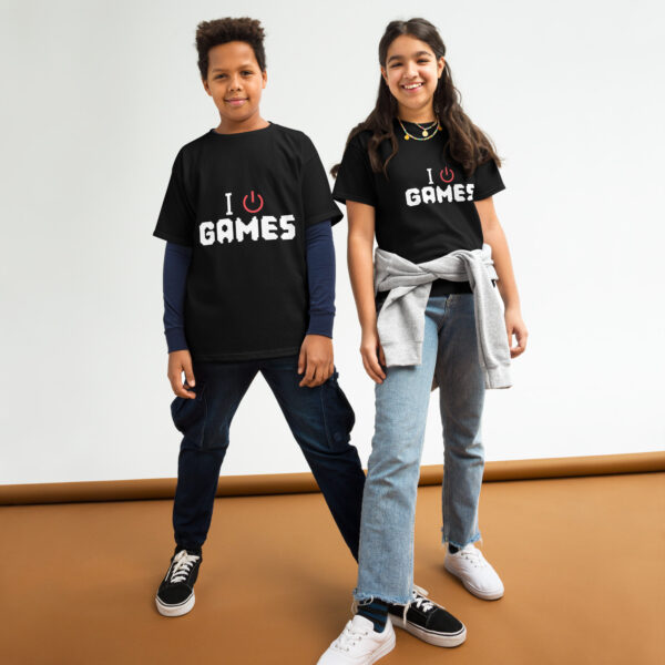 "I Power games" Youth classic tee
